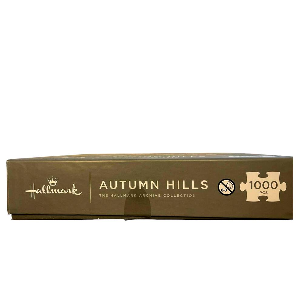 Puzzle Hallmark Autumn Hills 1000 Pcs Made in USA New in Box - Picture 6 of 6